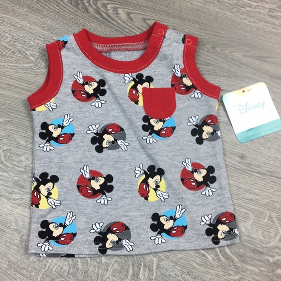 2 pc Mickey Short & Shirt set - Picture 2 of 7
